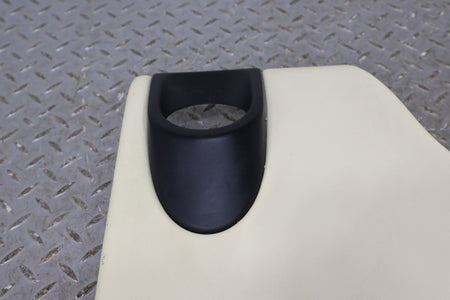 09 Aston Martin V8 Vantage Left LH Interior Knee Pad (Cream Truffle Leather)