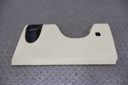 09 Aston Martin V8 Vantage Left LH Interior Knee Pad (Cream Truffle Leather)