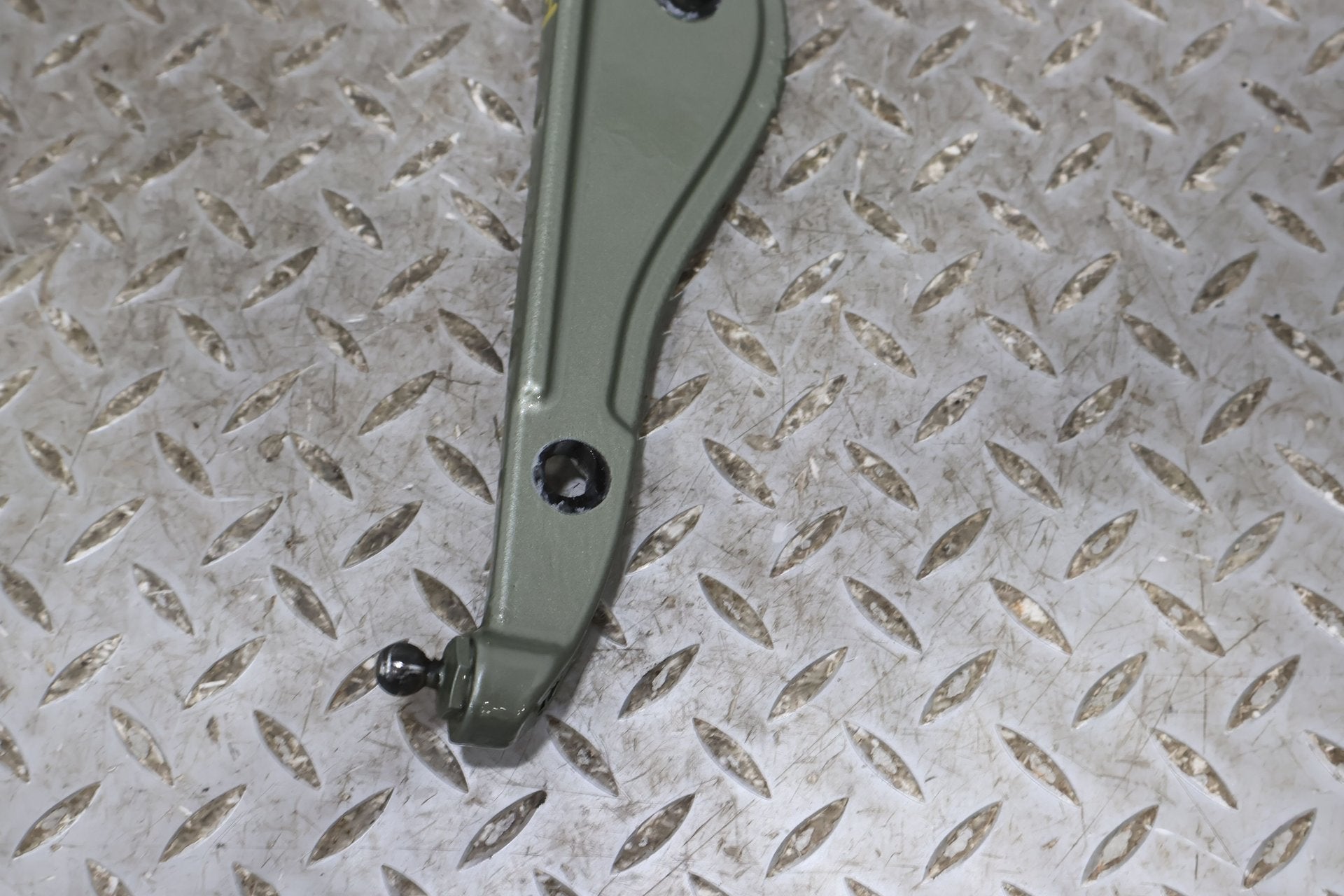 09 Aston Martin V8 Vantage Pair Convertible Deck Lid Hinges (California Sage)