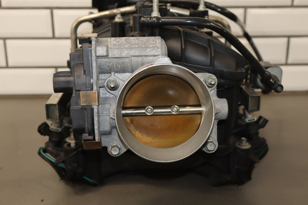 09 Chevrolet Tahoe Hybrid 6.0L LFA Intake Manifold with Injectors/Throttle Body