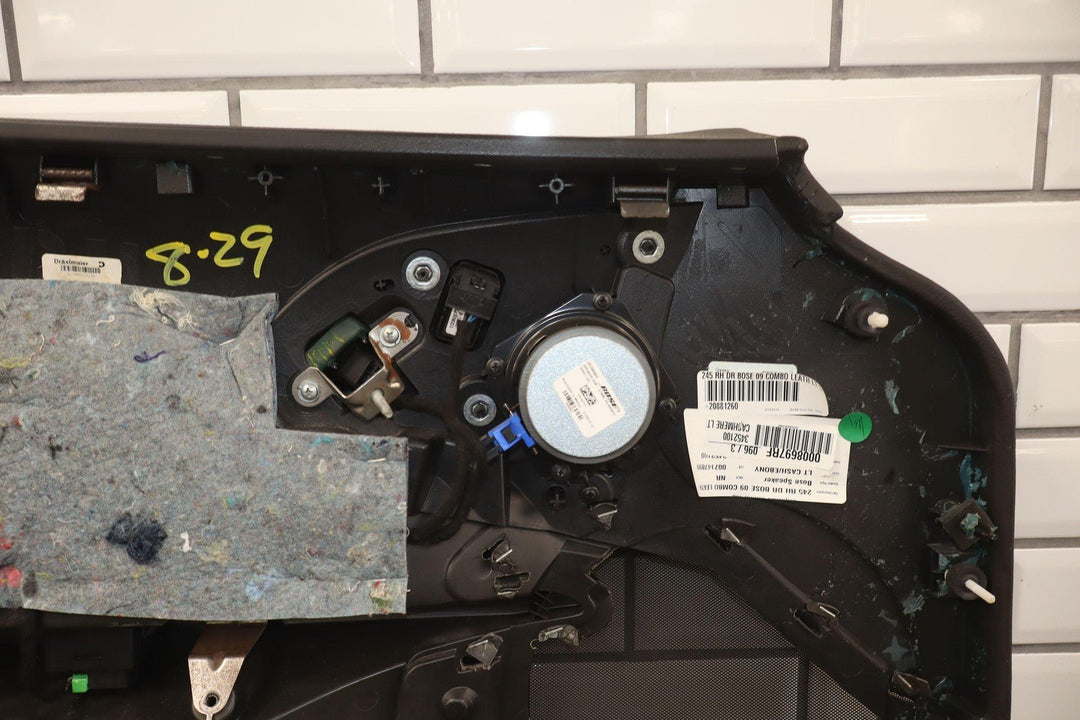 10 - 13 C6 Corvette Right Passenger Door Trim Panel (W/Premium Audio) Leather