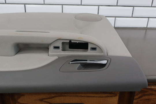 10 - 14 GMC Yukon XL Suburban Truck Crew Cab Right Rear Door Panel (Titanium 833)