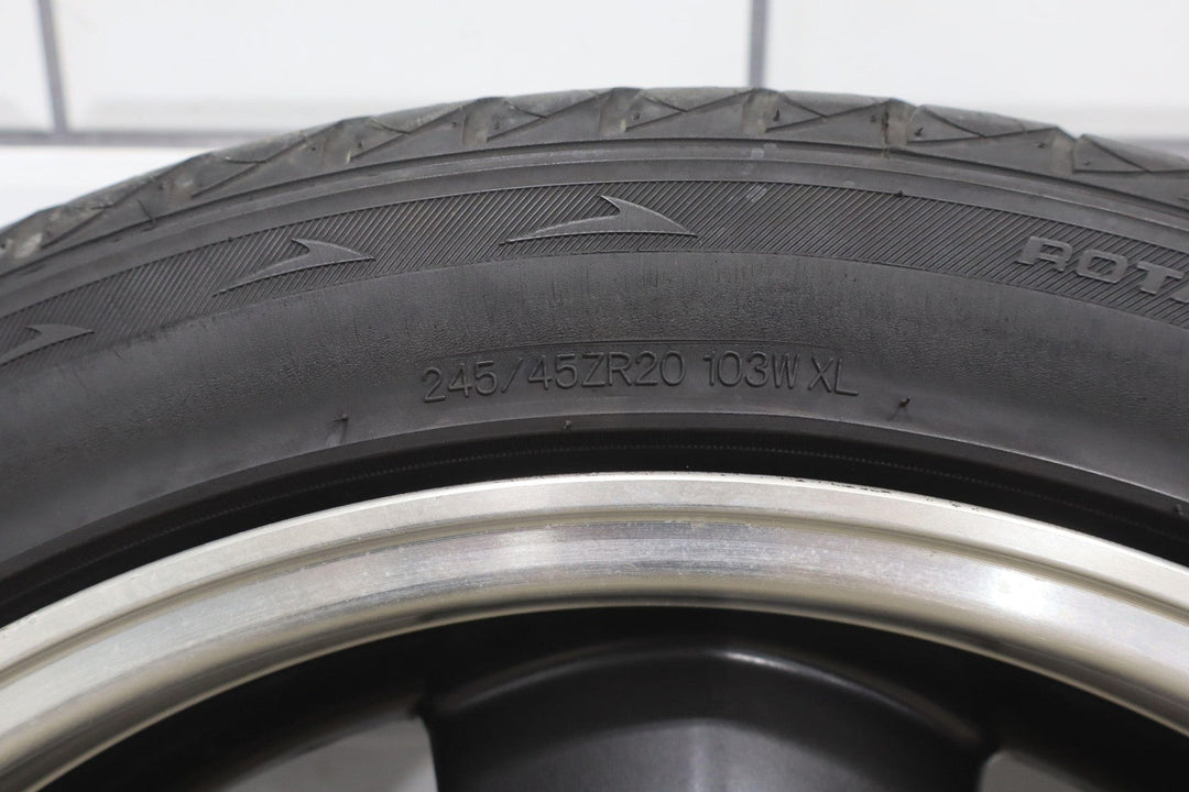 10 - 15 Chevy Camaro SS American Racing AR105 20x8.5 20x10 Wheel/Tire Set (4)