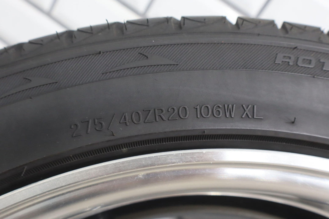 10 - 15 Chevy Camaro SS American Racing AR105 20x8.5 20x10 Wheel/Tire Set (4)