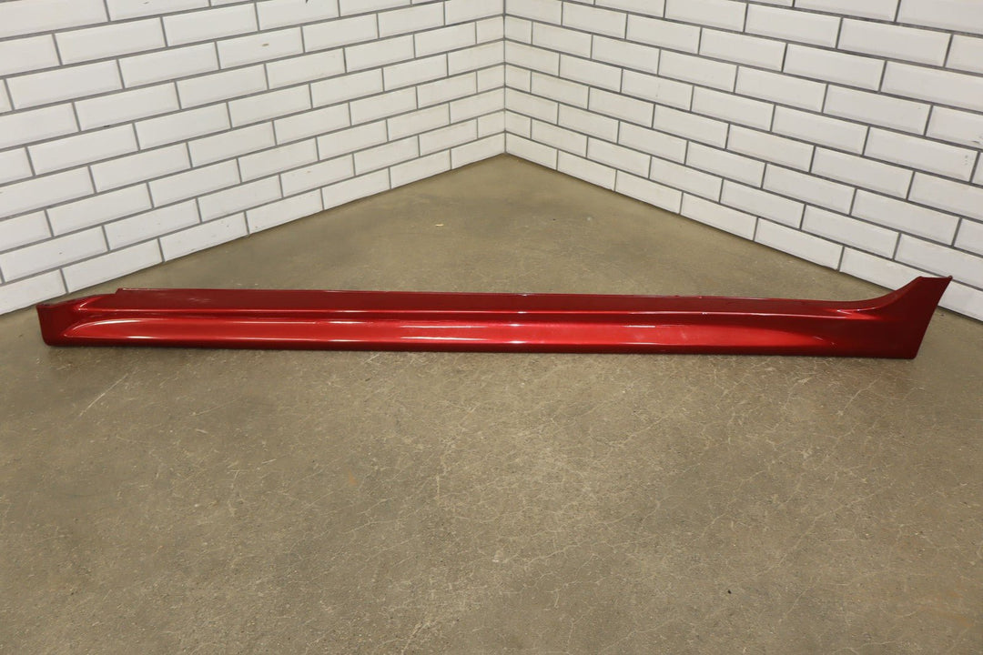 10 - 15 Mitsubishi Lancer Evo X Left LH Rocker Molding Side Skirt (Rally Red)