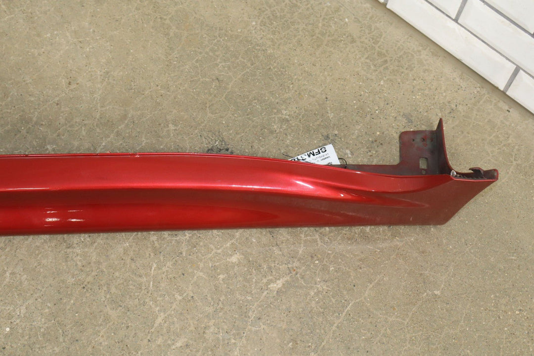 10 - 15 Mitsubishi Lancer Evo X Left LH Rocker Molding Side Skirt (Rally Red)