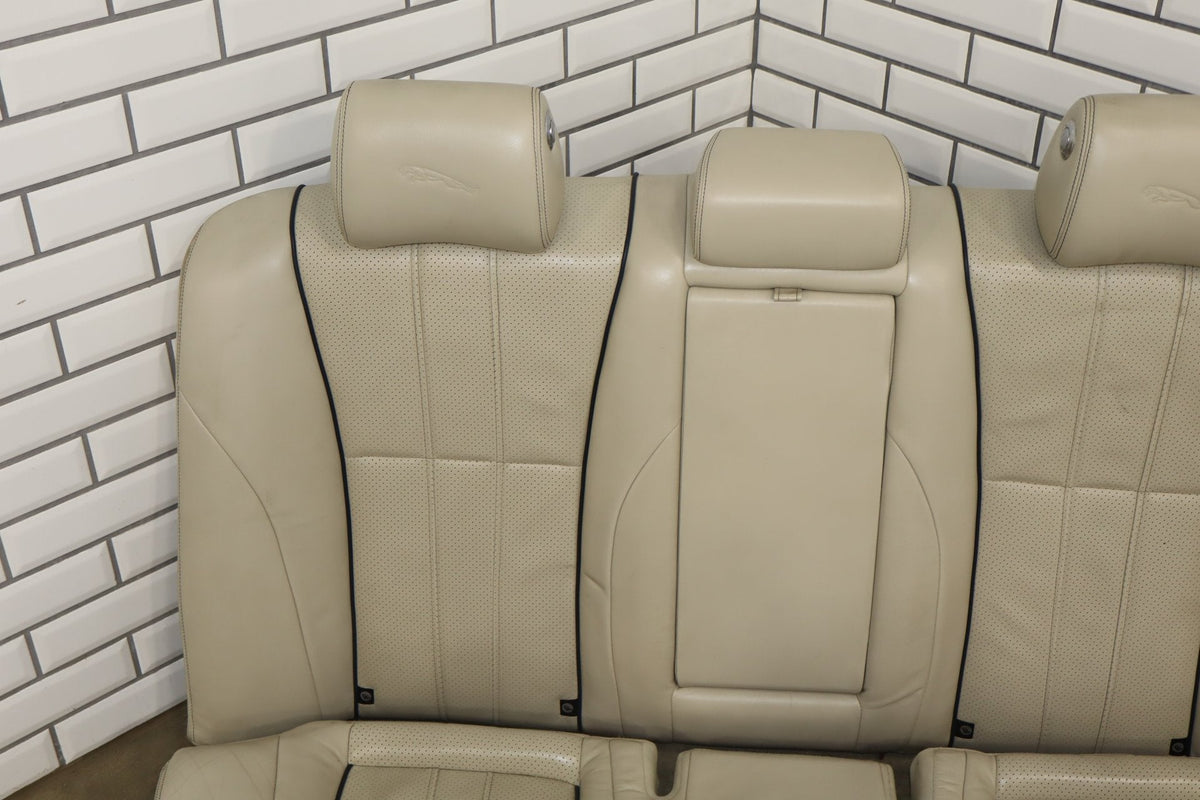 10-19 Jaguar XJL LWB Portfolio Heat/Vent/Massage Leather Seats Set Ivory X351