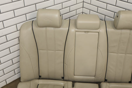 10-19 Jaguar XJL LWB Portfolio Heat/Vent/Massage Leather Seats Set Ivory X351