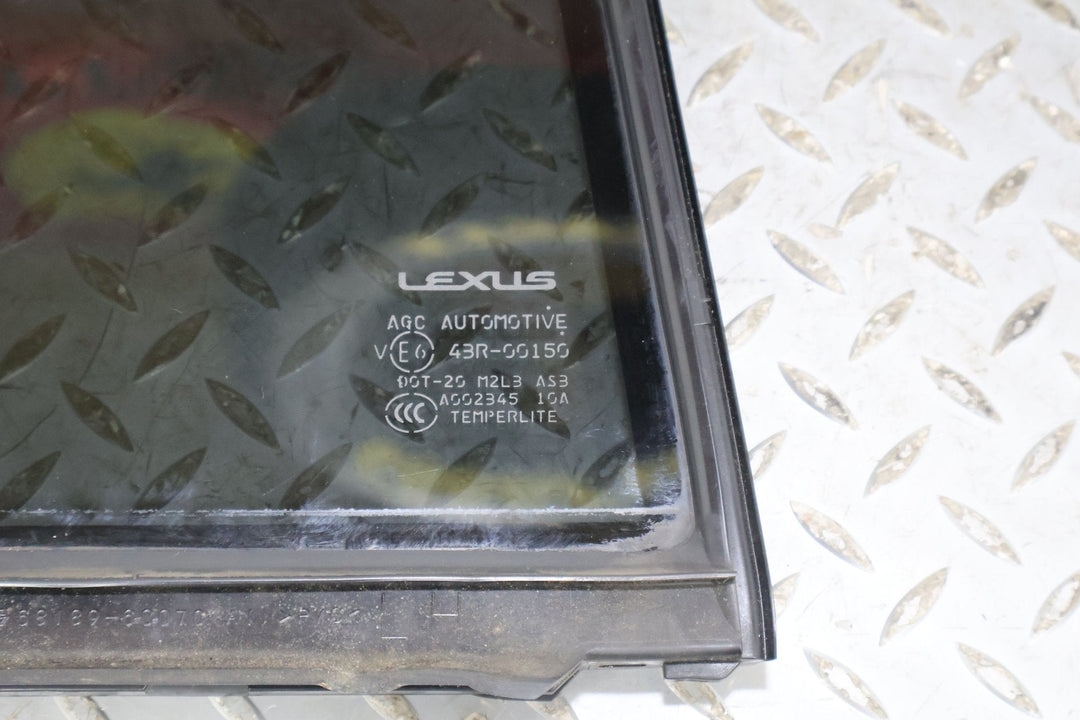 10 - 21 Lexus GX460 Rear Left LH Vent Glass Window (Privacy Tint) Glass Only