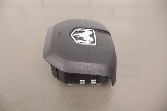 11 - 12 Ram 1500 2500 3500 Left Driver Steering Wheel Mounted Airbag Black Trim