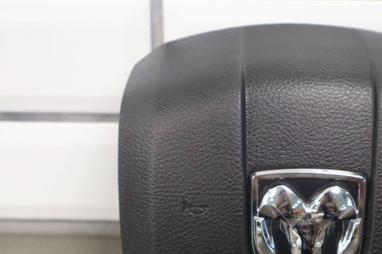 11 - 12 Ram 1500 2500 3500 Left Driver Steering Wheel Mounted Airbag Black Trim