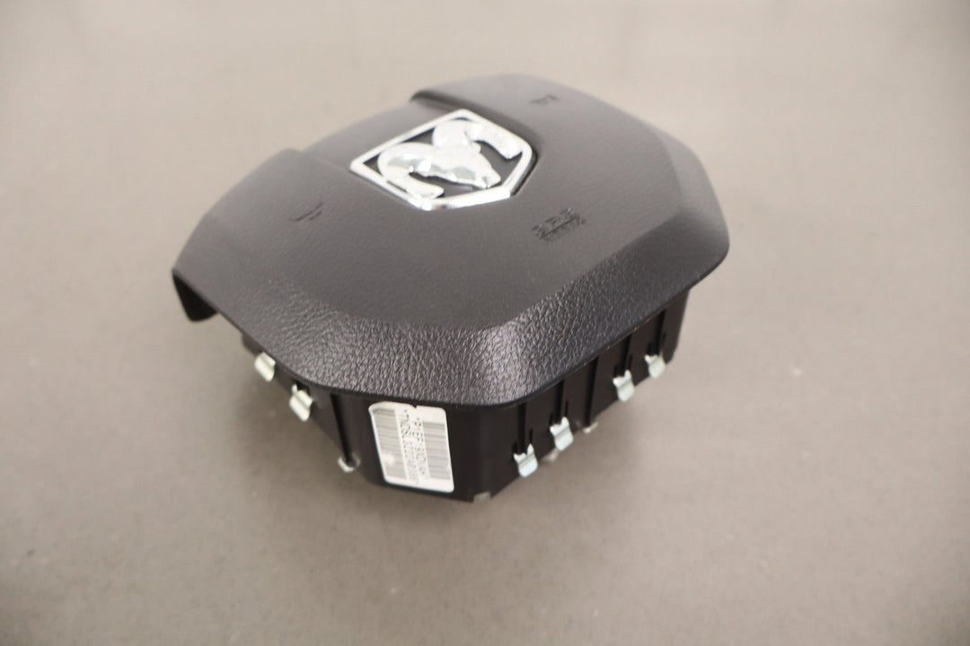 11 - 12 Ram 1500 2500 3500 Left Driver Steering Wheel Mounted Airbag Black Trim