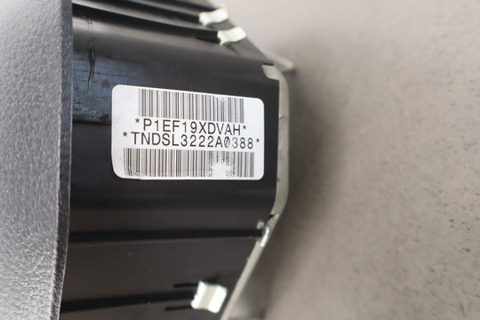 11 - 12 Ram 1500 2500 3500 Left Driver Steering Wheel Mounted Airbag Black Trim