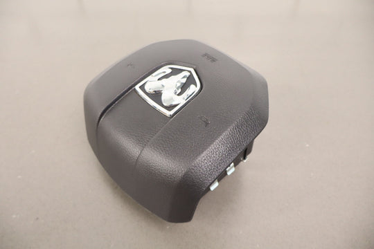 11 - 12 Ram 1500 2500 3500 Left Driver Steering Wheel Mounted Airbag Black Trim