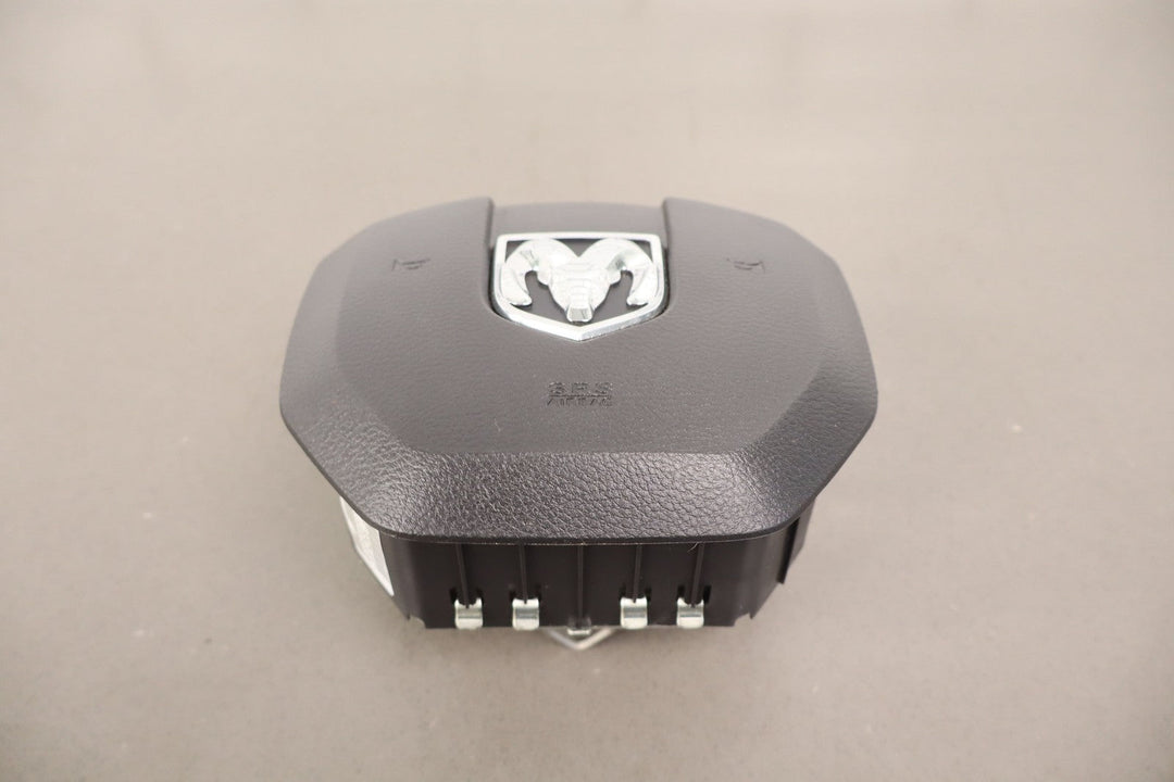 11 - 12 Ram 1500 2500 3500 Left Driver Steering Wheel Mounted Airbag Black Trim