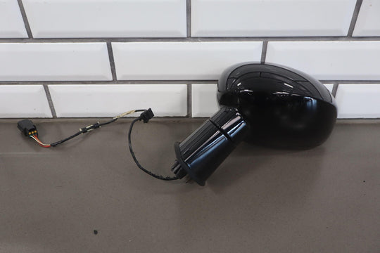 11 - 13 Dodge Challenger Left Driver Power Door Mirror Black PX8 OEM