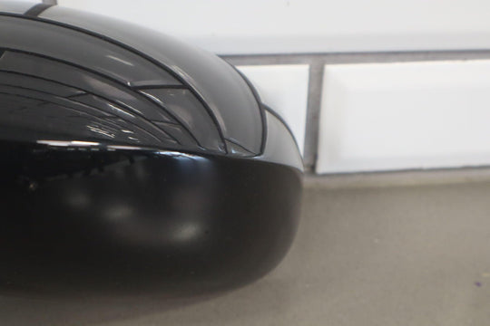 11 - 13 Dodge Challenger Left Driver Power Door Mirror Black PX8 OEM