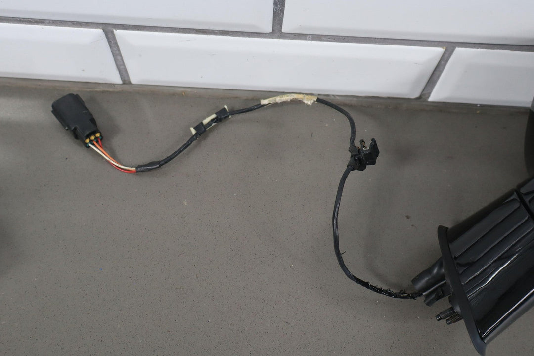 11 - 13 Dodge Challenger Left Driver Power Door Mirror Black PX8 OEM