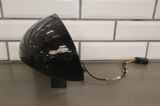11 - 13 Dodge Challenger Left Driver Power Door Mirror Black PX8 OEM