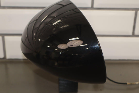 11 - 13 Dodge Challenger Left Driver Power Door Mirror Black PX8 OEM