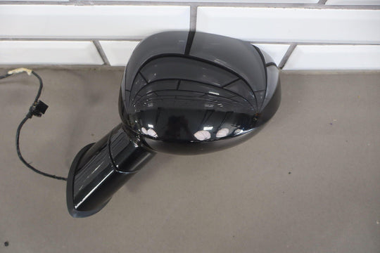 11 - 13 Dodge Challenger Left Driver Power Door Mirror Black PX8 OEM