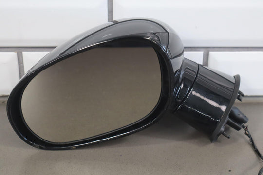 11 - 13 Dodge Challenger Left Driver Power Door Mirror Black PX8 OEM