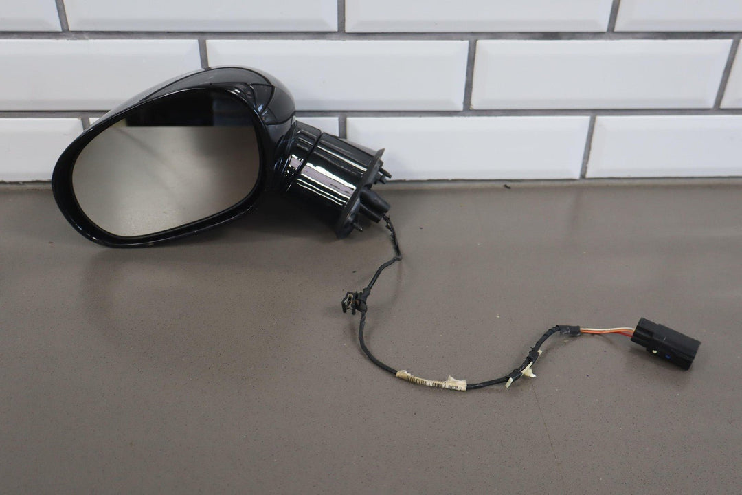 11 - 13 Dodge Challenger Left Driver Power Door Mirror Black PX8 OEM