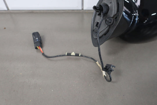 11 - 13 Dodge Challenger Right Passenger Power Door Mirror Black PX8 OEM