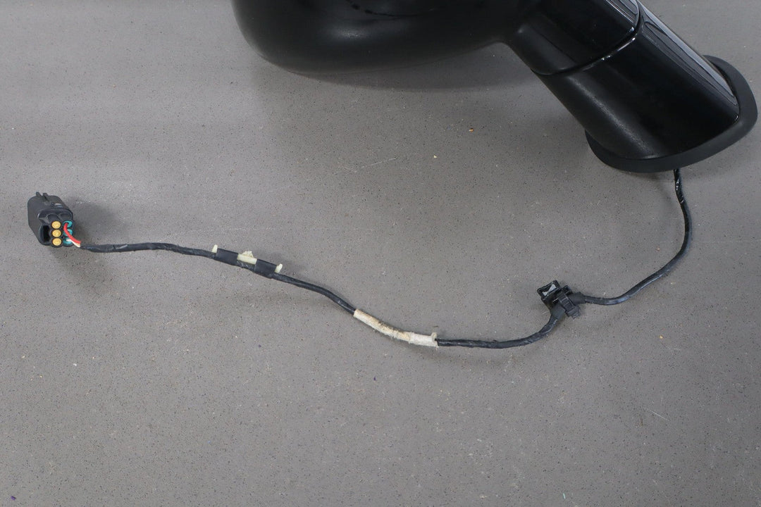 11 - 13 Dodge Challenger Right Passenger Power Door Mirror Black PX8 OEM