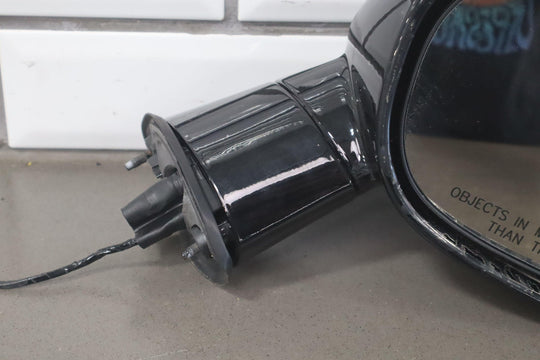 11 - 13 Dodge Challenger Right Passenger Power Door Mirror Black PX8 OEM