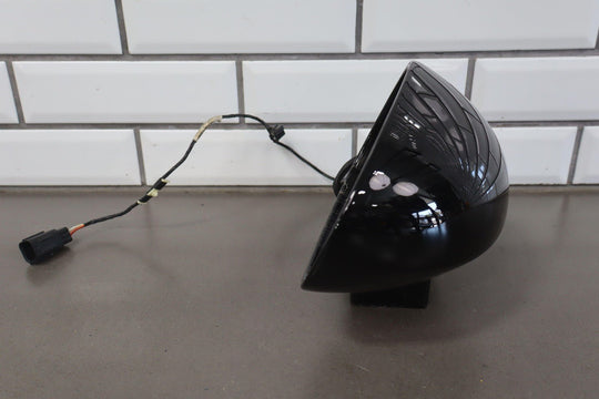 11 - 13 Dodge Challenger Right Passenger Power Door Mirror Black PX8 OEM