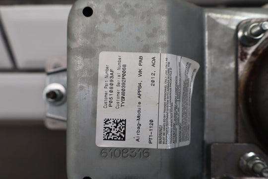 11 - 13 Jeep Grand Cherokee Passenger Right RH Dash Air Bag 05108093AF