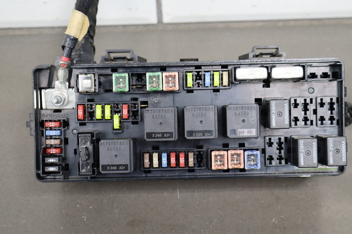 11-14 Dodge Challenger 5.7 Trunk Fuse Box Junction Block OEM