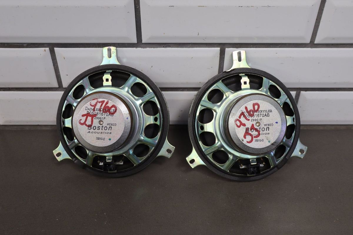 11-14 Dodge Challenger Boston Acoustics Speaker Set OEM