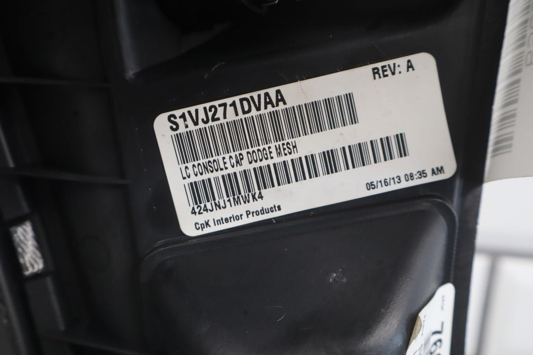 11 - 14 Dodge Challenger Center Floor Console Dave Slate (DV)