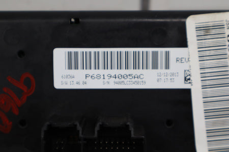11-14 Dodge Challenger Dual Zone Climate Control 55111463AE Tested