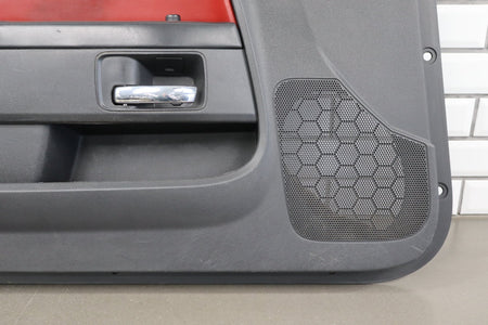 11-14 Dodge Challenger Front Door Trim Panel Pair Dark Slate Gray (DR)