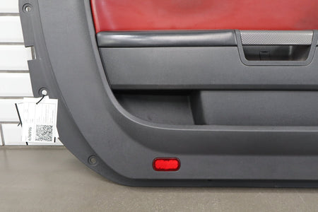 11-14 Dodge Challenger Front Door Trim Panel Pair Dark Slate Gray (DR)