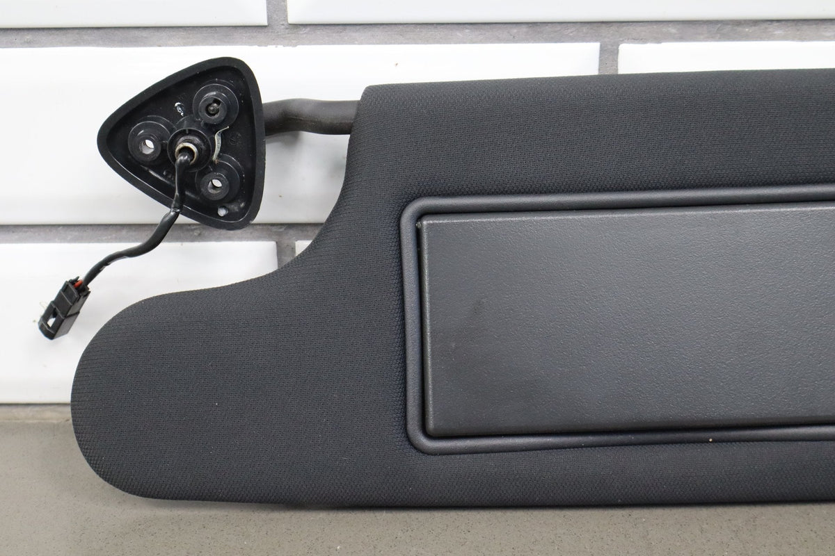 11-14 Dodge Challenger Illuminated Sun Visor Pair Dark Slate Gray (DR)