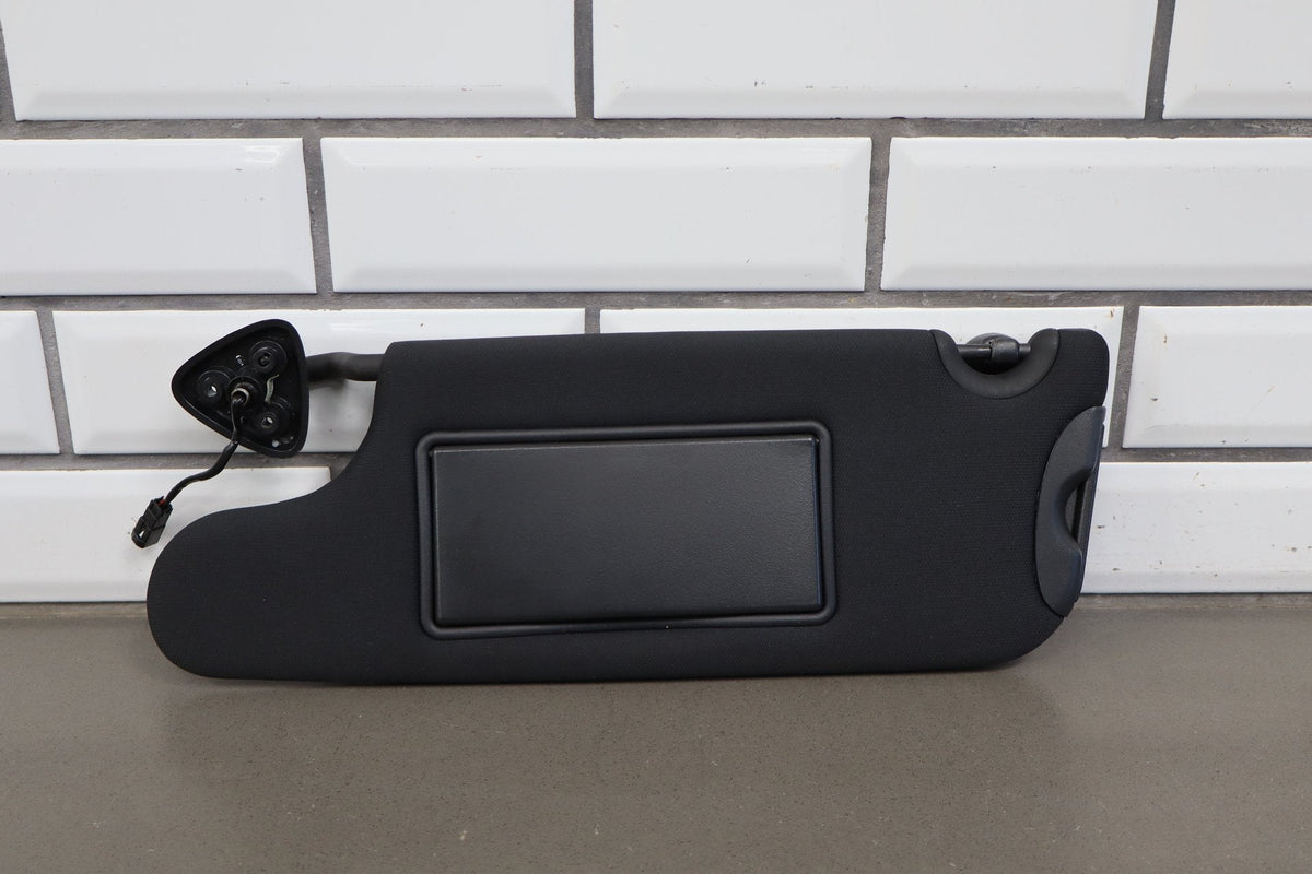 11-14 Dodge Challenger Illuminated Sun Visor Pair Dark Slate Gray (DR)