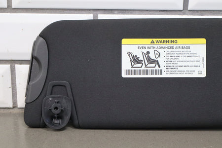 11-14 Dodge Challenger Illuminated Sun Visor Pair Dark Slate Gray (DR)