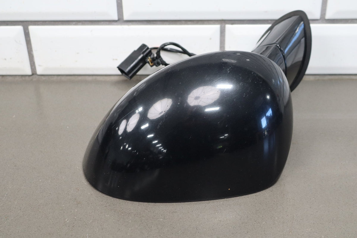 11-14 Dodge Challenger LH Driver Power Heated Mirror Black (PX8) Tested