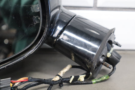 11-14 Dodge Challenger LH Driver Power Heated Mirror Black (PX8) Tested