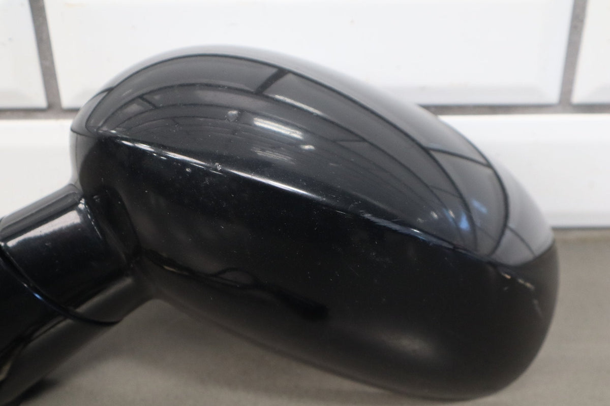 11-14 Dodge Challenger LH Driver Power Heated Mirror Black (PX8) Tested