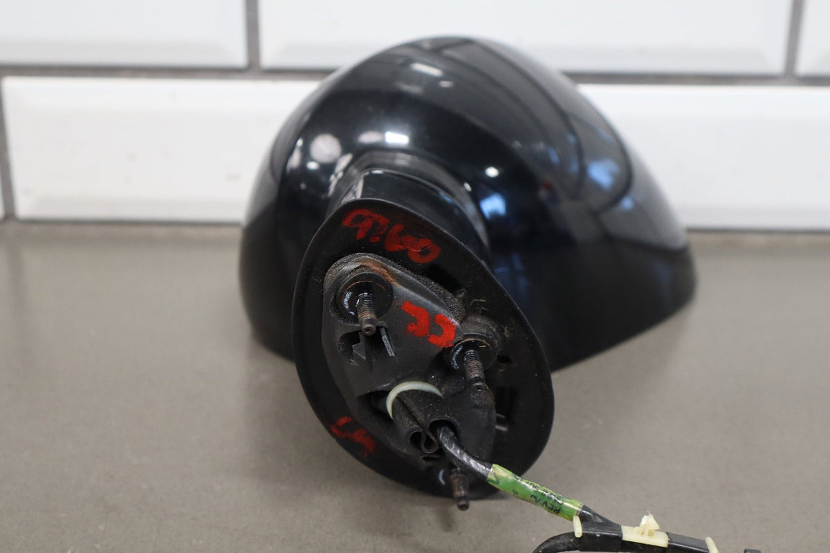 11-14 Dodge Challenger LH Driver Power Heated Mirror Black (PX8) Tested