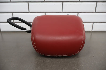 11-14 Dodge Challenger LH Front Headrest Red Leather OEM