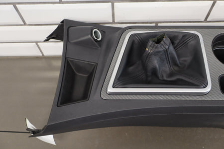 11-14 Dodge Challenger Manual Center Floor Console Dark Slate Gray (DV)