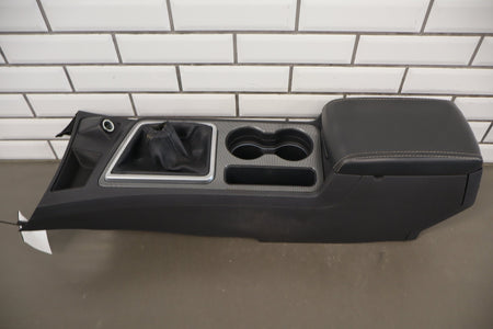 11-14 Dodge Challenger Manual Center Floor Console Dark Slate Gray (DV)
