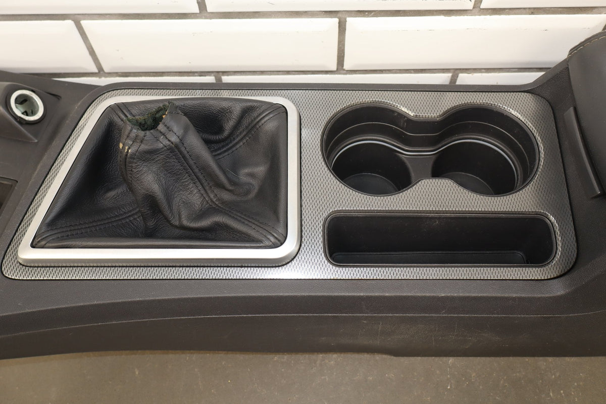 11-14 Dodge Challenger Manual Center Floor Console Dark Slate Gray (DV)
