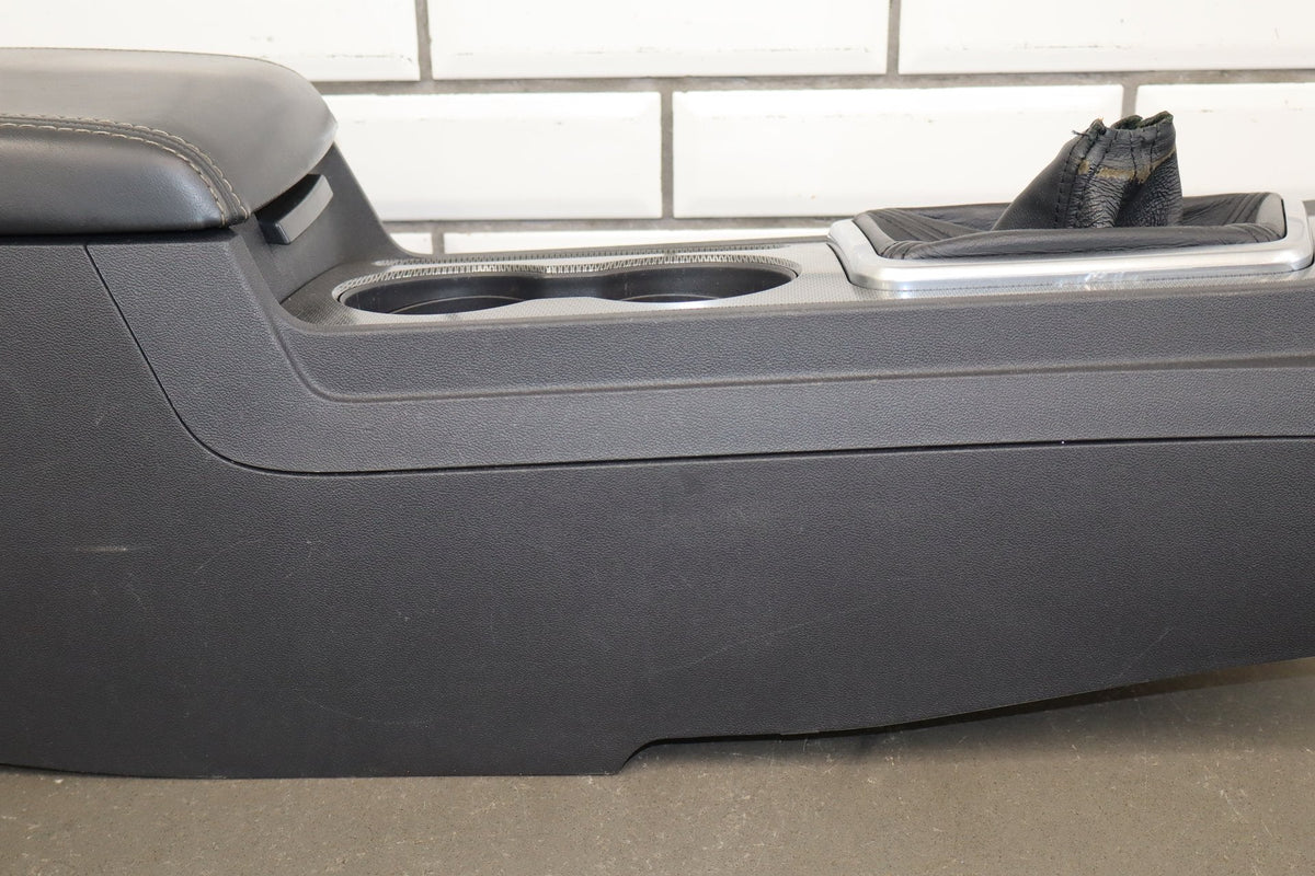 11-14 Dodge Challenger Manual Center Floor Console Dark Slate Gray (DV)